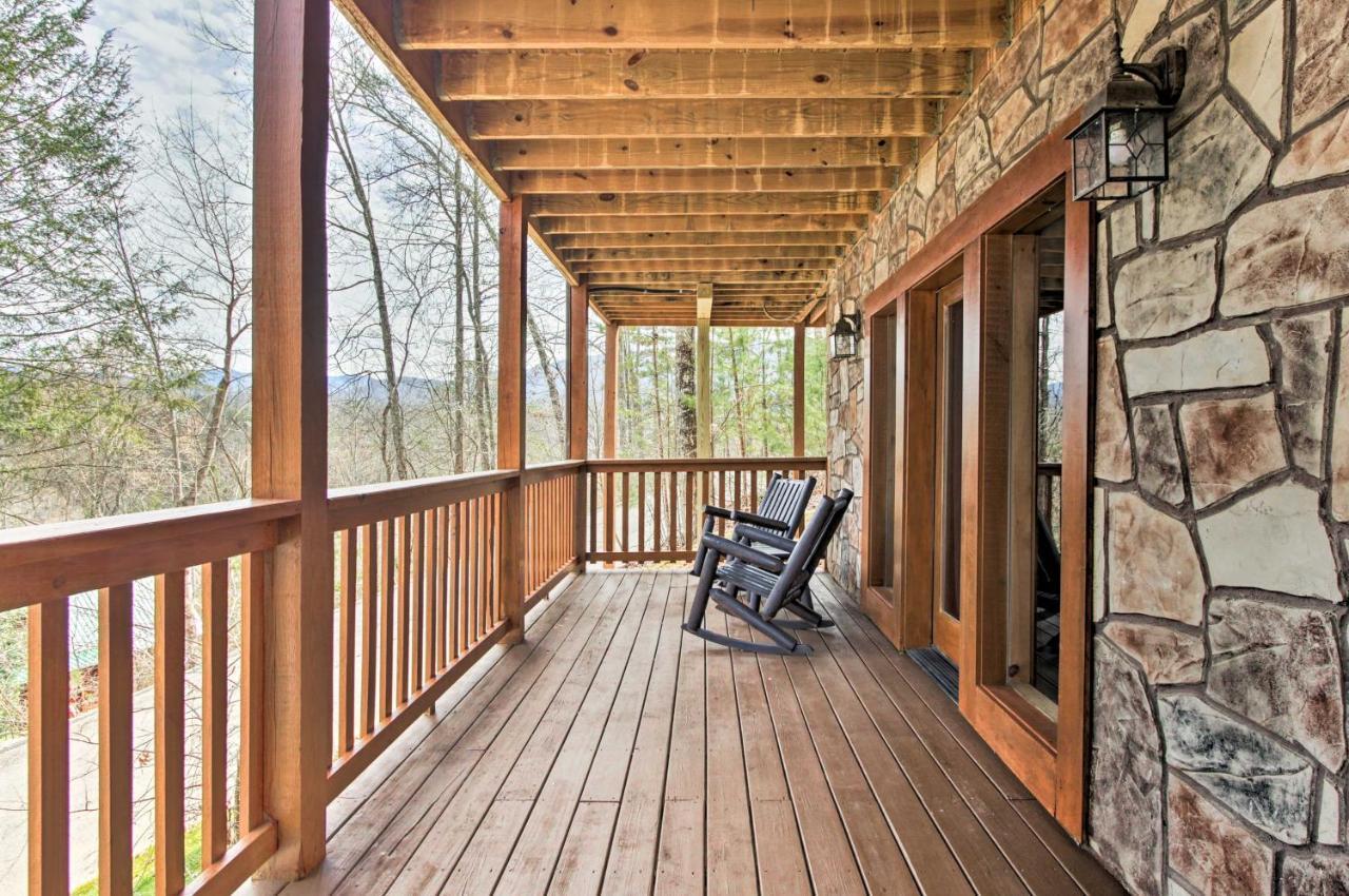 Gatlinburg Mountain Cabin With Grill And Pool Table! Exterior foto